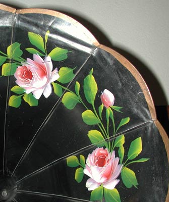 Die von Hand gemalten Rosen / The hand painted roses