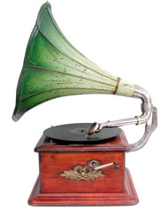Das Perfectaphone t&ouml;nt laut und kr&auml;ftig / The Perfectafone sounds loud and plays strong