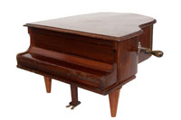Der elegante Fl&uuml;gel in Miniatur-Gr&ouml;sse / The elegant Grand Piano in miniature size