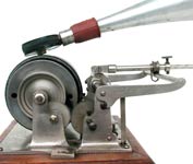 Die Zahnr&auml;der greifen in einander / The gear drive ad work