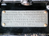 Die Patentplatte / The patent plate